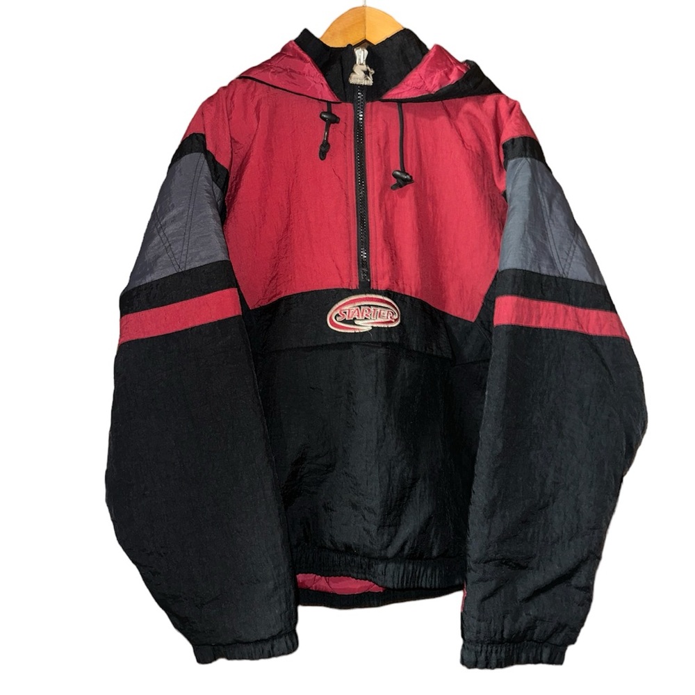 Vintage Starter quarter zip pullover jacket